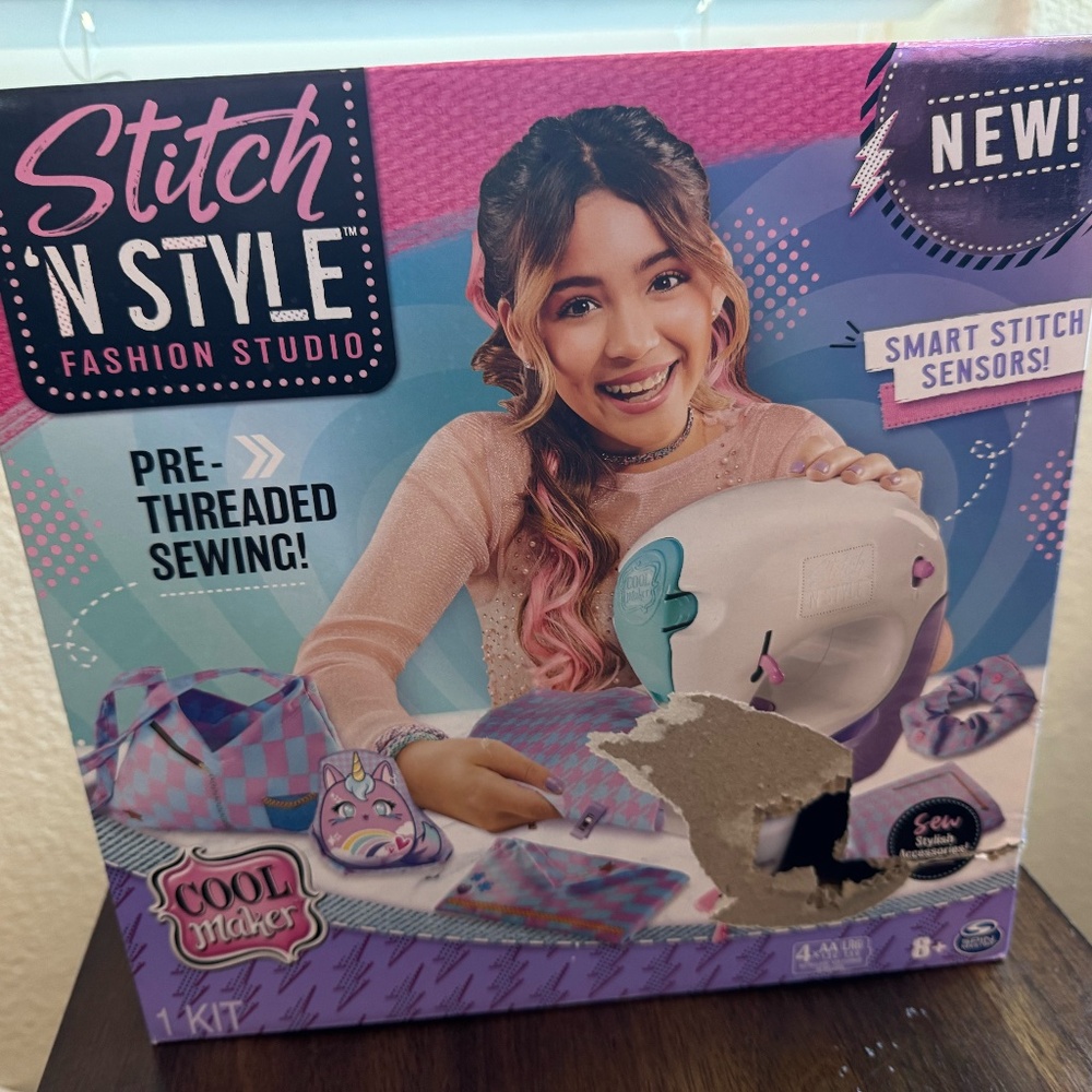 Stitch N Style Pre Threaded Sewing, New In Box